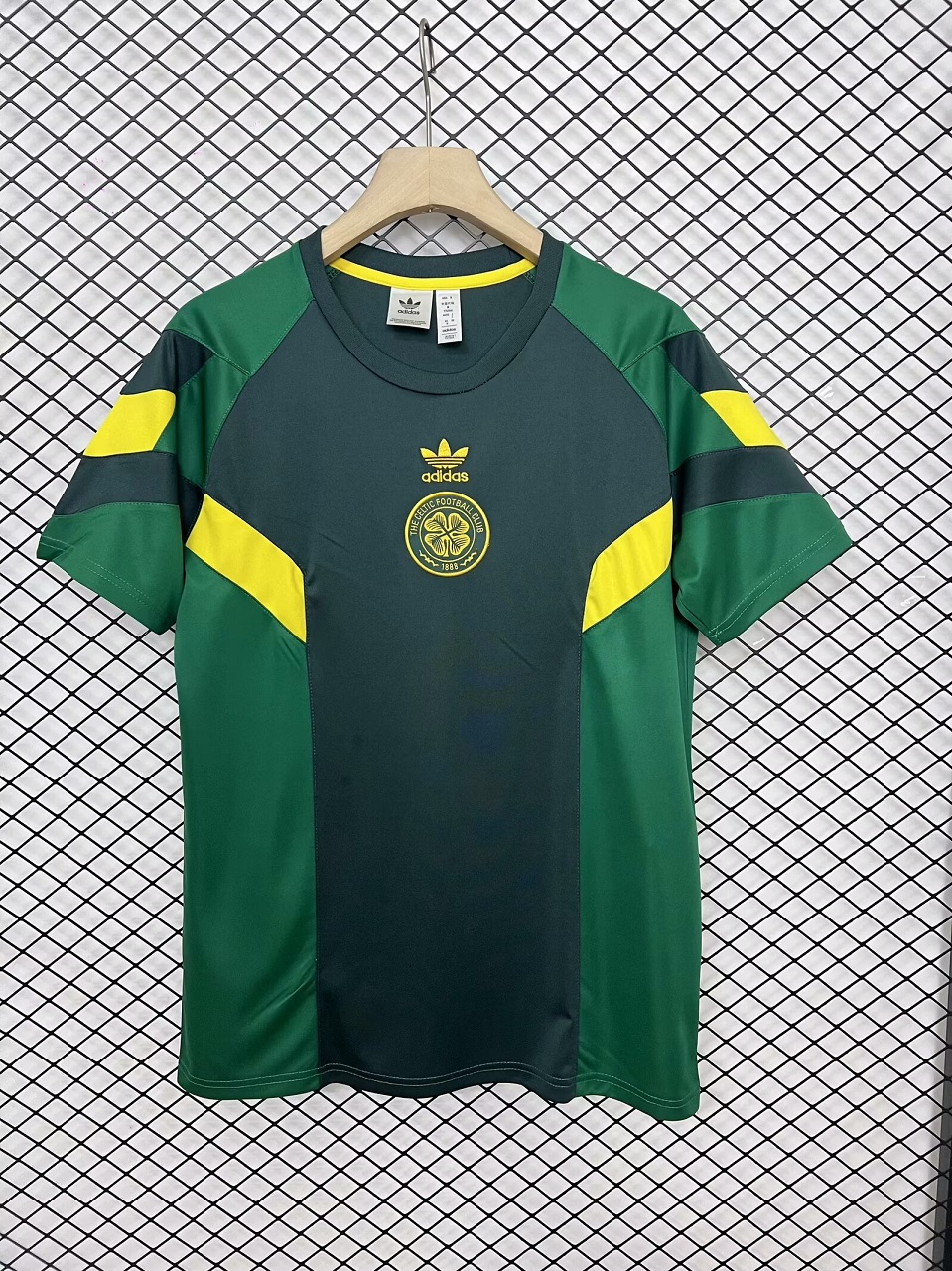 AAA Quality Celtic 24/25 Special Green/Yellow Soccer Jersey